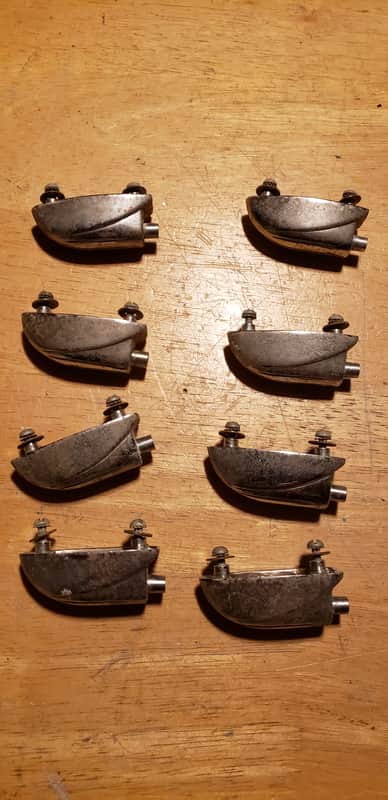 8 - Gretsch Floor tom bass drum lugs 1960's image 1