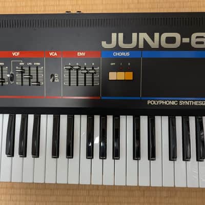 Serviced Juno-6 61-Key Polyphonic Synthesizer With Tubbutec Kit image 3