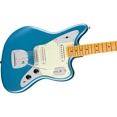 Fender American Professional Classic Jaguar - Faded Lake Placid Blue image 2