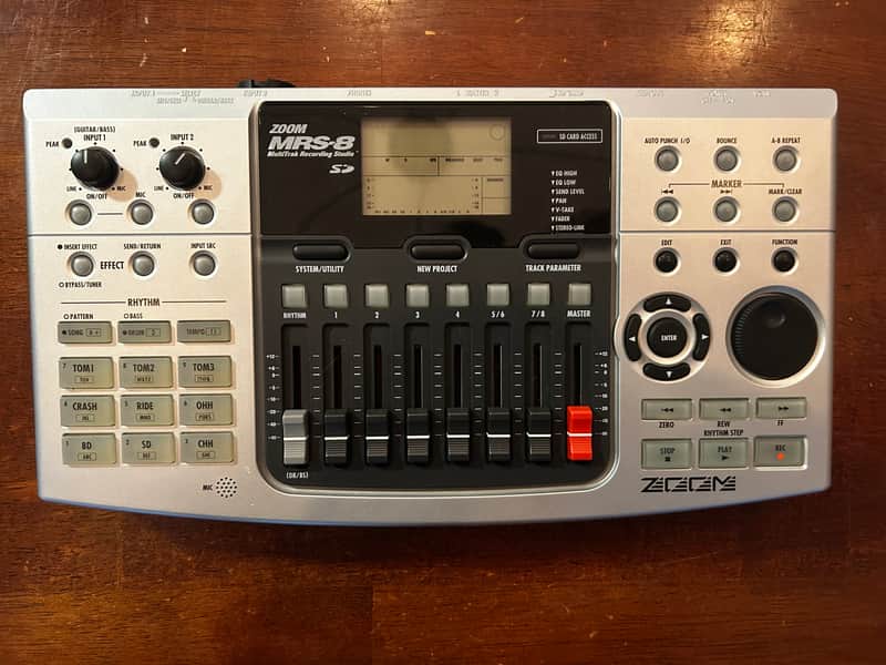 Zoom MRS-8 Multitrack Recording Studio Mid-00s - Grey image 1