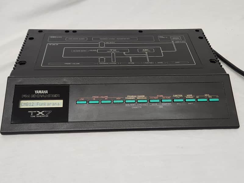 Vintage Yamaha TX7 Tone Generator FM Expander Synthesizer Module
