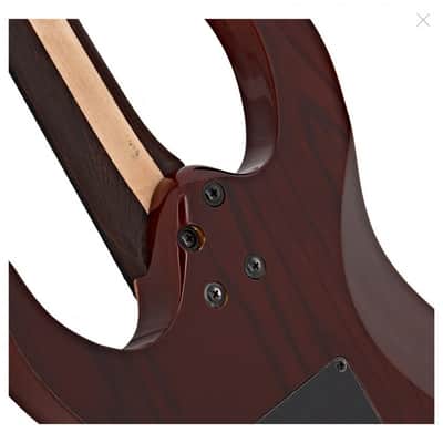 Cort X700OPVB X Series 700 Triality Electric Guitar. Open Pore Vintage Burst image 9