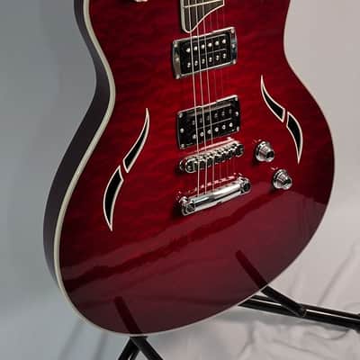 Taylor T3 2009 - Present - Ruby Red Burst - OHSC image 3