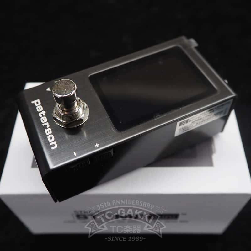 Peterson STROBE TUNERS “STROBO STOMP” mini (NEW) image 1