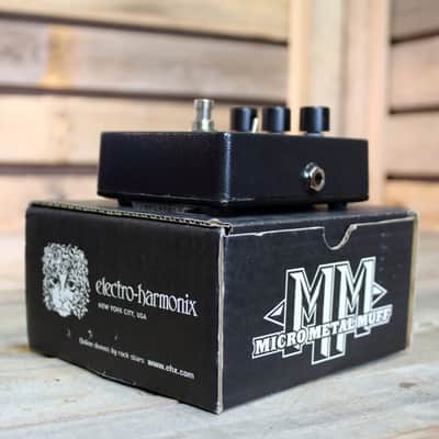 Used Electro-Harmonix Micro Metal Muff Distortion Pedal with Original Box image 2