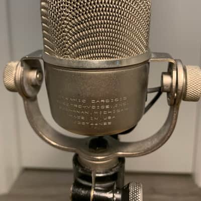 Electro-Voice RE38N/D Cardioid Dynamic Microphone 1990s - Satin Nickel image 2