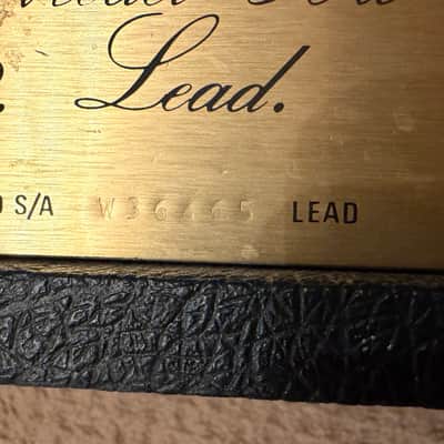 Marshall jcm 800 50 watt early 80's - Black Tolex image 4
