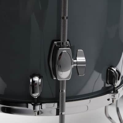 Tama MBS52HZBNSSGR Starclassic Performer Shell Kit 5 pcs - Smoky Gray/ Black Nickel HW image 4