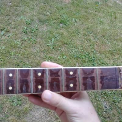 Mosrite Bluesbender Red Husk Body and Neck Vintage image 5
