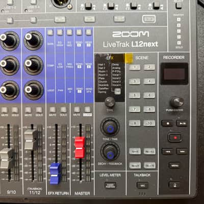Zoom LiveTrak L12next Digital Mixer 2026 - Black image 2