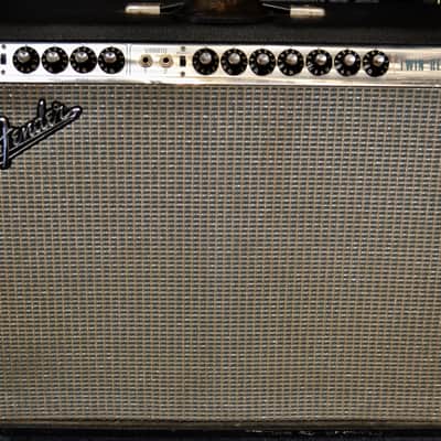 Fender Twin Reverb Amplifier 1971 - Black image 1