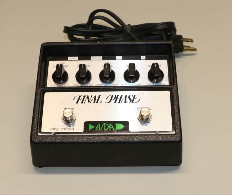1979 Vintage A/DA Final Phase Analog Guitar Effects Pedal with AC Power Cord image 1