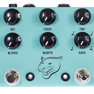 JHS Pedals Panther Cub Delay - 100% Analog signal path - 1 Full Second of Delay image 3
