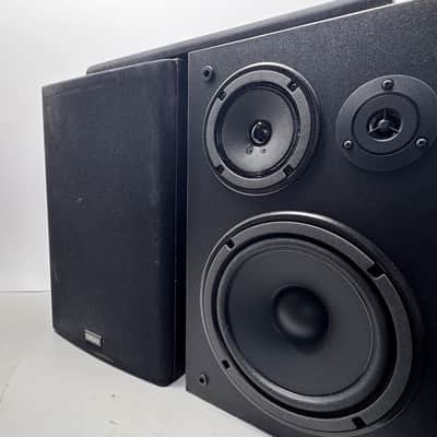 Yamaha NS-A637 Bookshelf Speakers Pair Vintage HiFi Stereo Home Audio 2 Way image 2