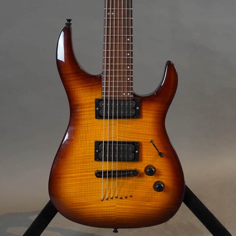 Legator N7-200 Series Ninja 7 String Neck Through Sunburst - | Reverb