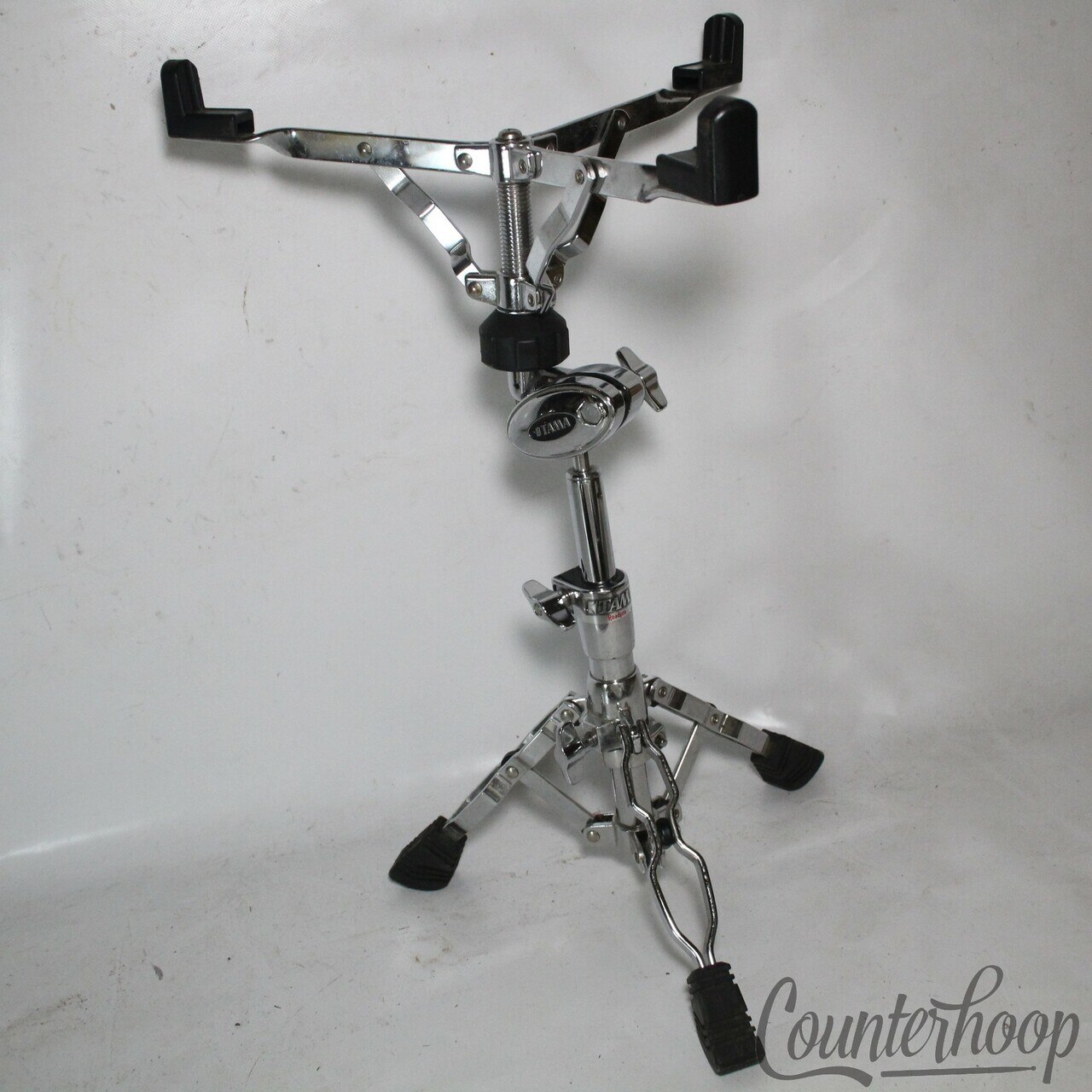 Tama HS800W Roadpro Snare Drum Stand - Omni-Ball Tilter Chrome Double Braced* — main photograph
