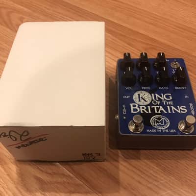 Menatone Custom Shop King of the Britains overdrive pedal 7 knob version image 1