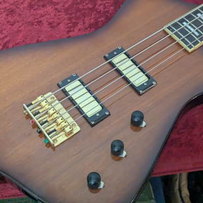Ibanez ICB200-BS Standard Iceman Bass 2004 - 2008 - Brown Sunburst Made in Korea Guitar image 25