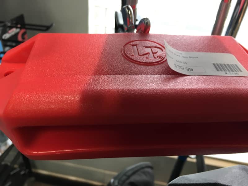 Latin Percussion LP1207 Medium-Pitched Jam Block w/ Bracket image 1
