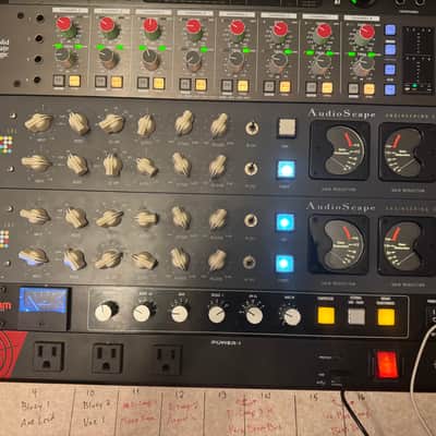 AudioScape Engineering Co. DC-101 D-COMP 2-Channel Limiter / Compressor 2018 - 2021 - Green image 11