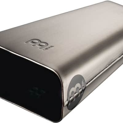 Meinl Percussion 8 1/4" Handheld Brushed Steel Cowbell, 2 Year Warranty (STB815H) image 3