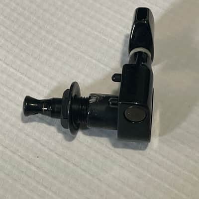 2000's Korean Era Ibanez RG & S Series Black Dual Pin Tuning Pegs Tuners 6 In LIne image 5