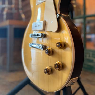 Gibson Les Paul Traditional Pro Split-Coil P-90 Electric Guitar Gold Top w/Case image 11