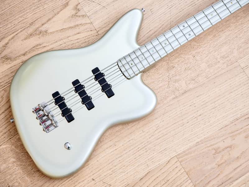 【EDWARDS】SID 明希 model bass white Edwards by ESP HEJ-100 Jaguar Kuroyume Hitoki Signature | Reverb