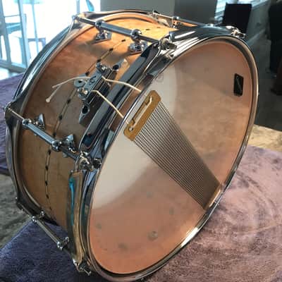 2012 Signed Craviotto 13 X 6 BIRDSEYE MAPLE W/Inlay image 9