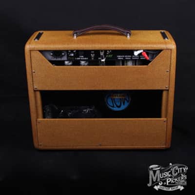 2-3 Week Delivery Time-Tyler Amp Works JT-22-Blackface Princeton Design-Tube Tremolo-Spring Reverb with Fat Switch and Mid EQ 50 Watt Speaker image 3