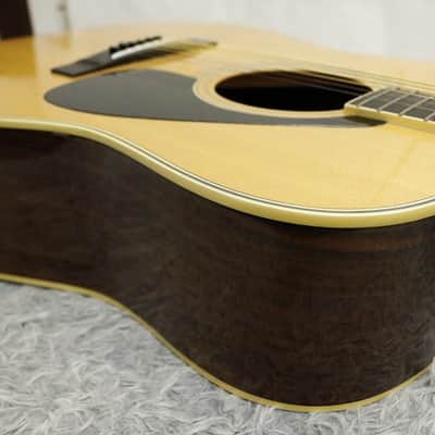 Vintage 1970's Yamaha FG-351B 636mm Scale length Acoustic Guitar Made in Japan image 7