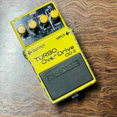 Boss OD-2 Turbo OverDrive (Black Label) | Reverb