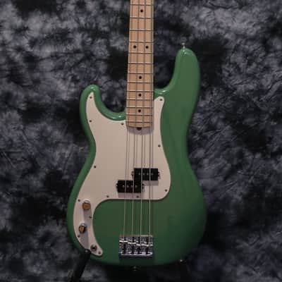 Left Handed Fender American Professional Precision Bass Antique Olive Tribute image 4