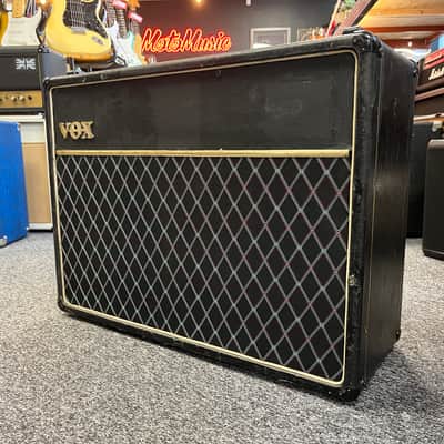Vox AC-30/6 Twin 3-Channel 30-Watt 2x12" Guitar Combo 1963 - 1965 - Black with Brown Diamond Cloth image 9