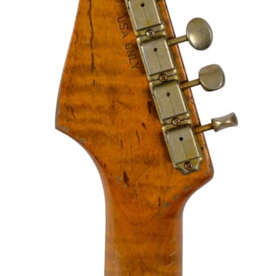 New Fender Custom Shop Dennis Galuszka Masterbuilt Roasted '59 Stratocaster Journeyman Aged Sonic Blue #R139040 image 6
