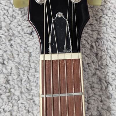 Vintage VSA500B ReIssued Semi Acoustic Guitar w/Bigsby ~ Cherry Red - ON SALE ! image 5