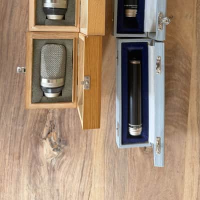 Neumann M 71 MV 692 Gefell rft  vintage rare mic microphone set stereo studio music image 19