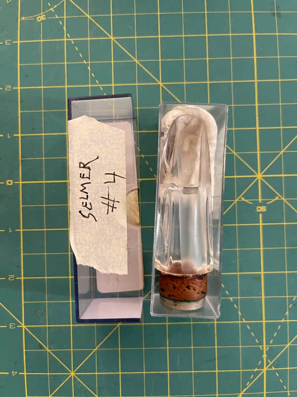 Selmer Crystal #4 Clarinet Mouthpiece 1990s - Crystal image 1