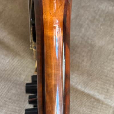 Alembic 20th Anniversary AM 4 string Bass guitar Omega Burl Walnut image 10