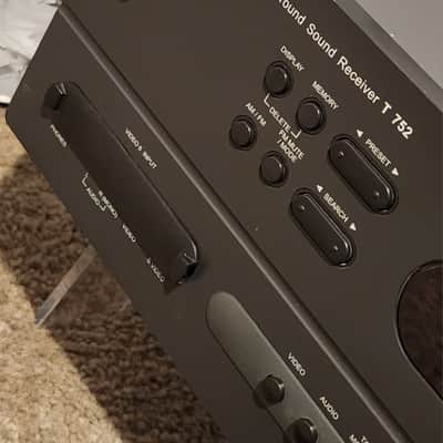 NAD Rare!!! NAD T752 Audio Video Surround Sound Receiver 2002 - Grey metal image 7