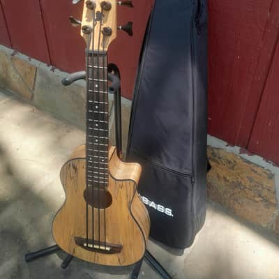 Kala UBASS-SP-MAPL-FS Spalted Maple U-Bass with Electronics 2010s - Natural image 7