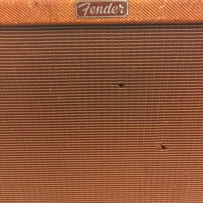 Immagine 1955 Fender Pro Amp 5E5 Narrow Panel Tweed Early 3 Control 5E3 Deluxe Style Jensen P15N - 6