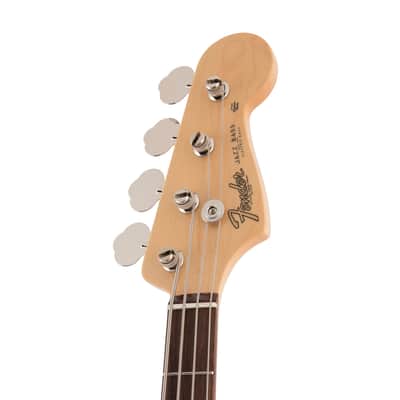 Fender Japan Traditional II 60s Jazz Bass Left-Handed Guitar, RW FB, 3-Tone Sunburst image 4