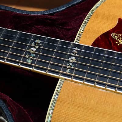 Gibson Acoustic Hummingbird Custom Koa Antique Natural with Gold Hardware 2003' image 8