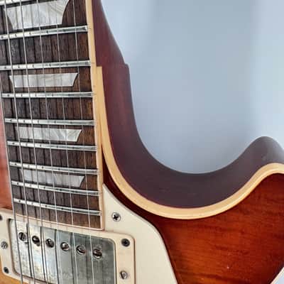 Immagine Gibson Custom Shop Billy Gibbons "Pearly Gates" '59 Les Paul Standard Aged & Signed - Aged Heritage Chery Sunburst - 7