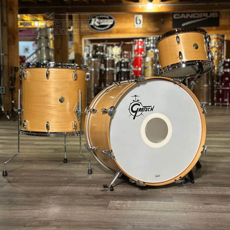 Gretsch USA Custom 3pc Charlie Watts Style Drum Set image 1