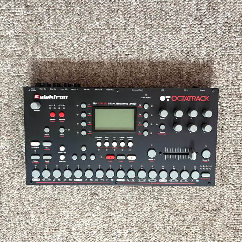 Elektron Octatrack DPS-1 2010s Black image 1