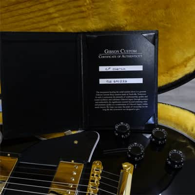 Gibson Custom Les Paul Custom - Ebony image 9