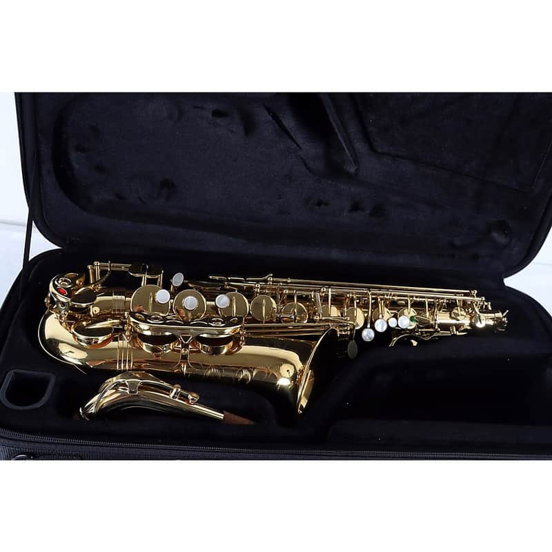 Allora AAS-450 Vienna Series Alto Saxophone Regular Lacquer Lacquer Keys image 1