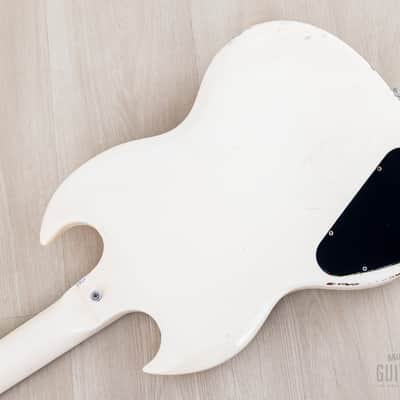 1967 Gibson SG Junior Vintage Guitar Polaris White w/ Case image 15